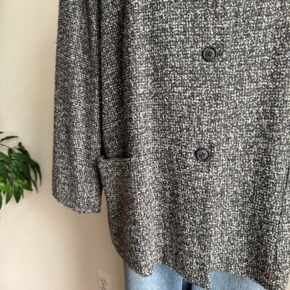 90s Silk Blend Chore Coat Jacket - Picture 3 of 7